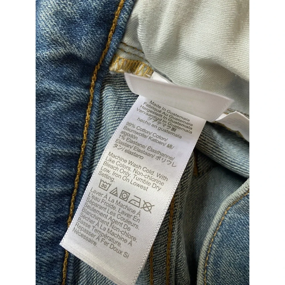 J. Crew Womens Slim Boyfriend Jeans Size 31 Blue Denim Defect New! NWT $98